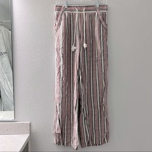 Loungewear striped pants